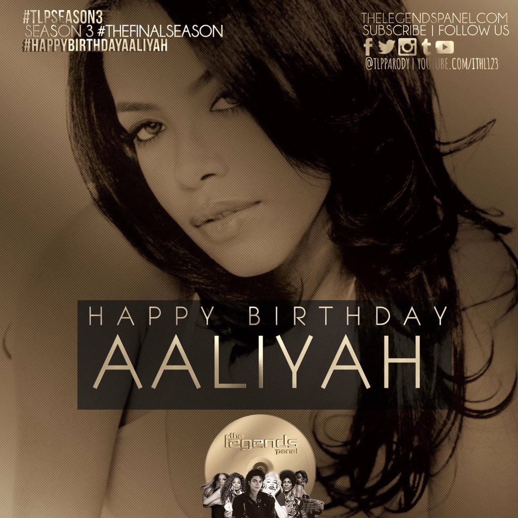 TLPParody's tweet image. #HappyBirthdayAaliyah @AaliyahHaughton may your legacy continue to shine throughout the music industry #BabyGirl