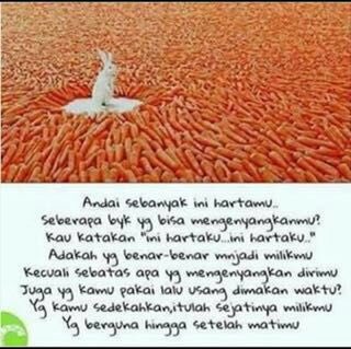 aagym's tweet image. Ketamakan dan keserakahan hanya memperlihatkan kebodohan dan kehinaan seseorang