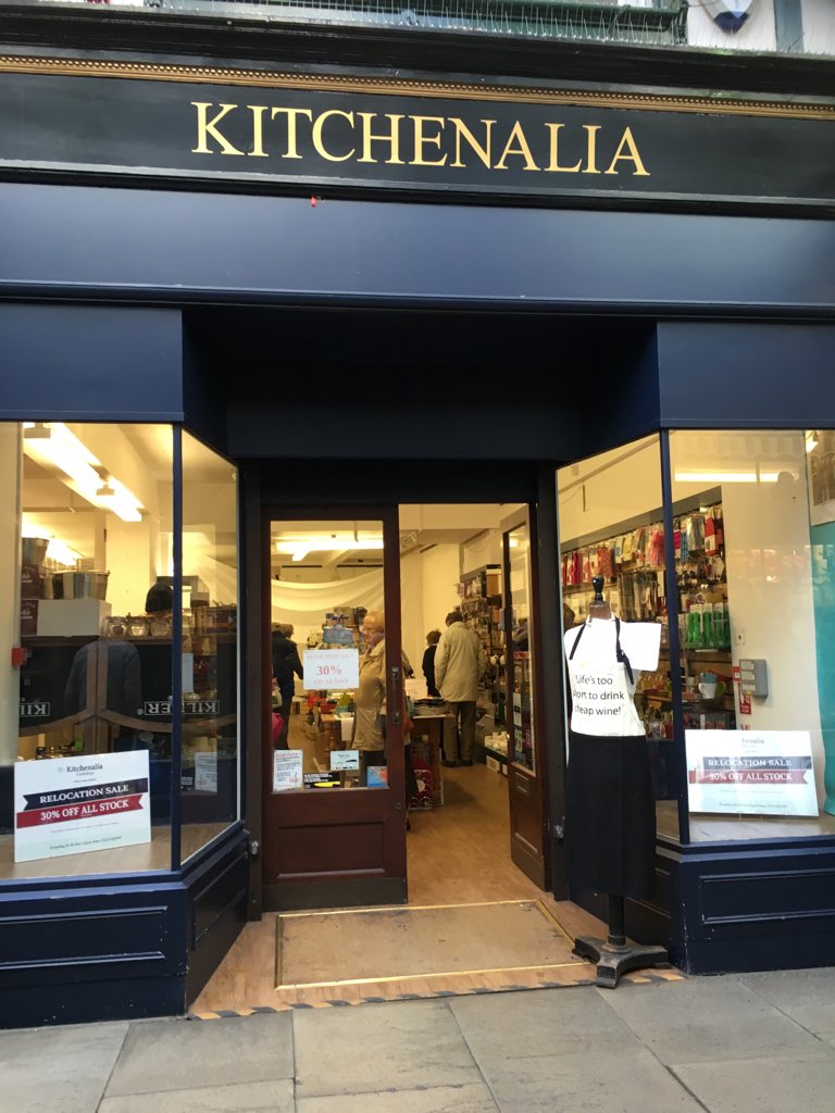 30% off all stock at one of my fave #Bedford shops #Kitchenalia.