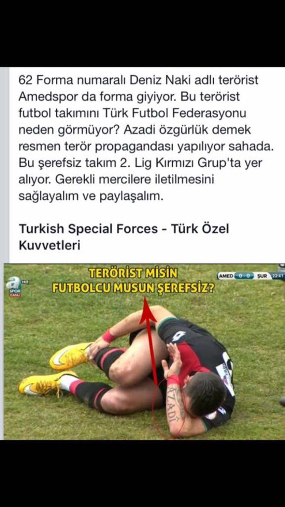 DenizDersimNaki's tweet photo. Özgürlük istemek teröristlige gidiyorsa bu ulkede yasayan ve kendi hakkini arayan herkes de terörist oluyor ! https://t.co/ifit3TK3b5