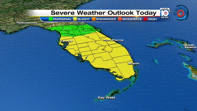 Sunnier Saturday after fog lifts but it is short lived as the threat for severe storms returns late tonight. #Flwx https://t.co/RlGEeLlXQg
