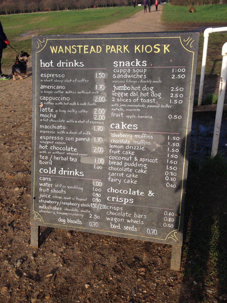 And also, bacon sarnies. Perfect for a sunny crisp winters walk through the park.