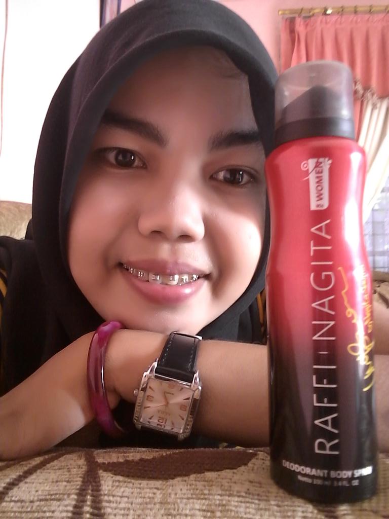 yeeaayy udh punya Deodorant body spray nya <a href="/RaffiAhmadLagi/">.</a> wanginya alami dan tahan lama☺☺