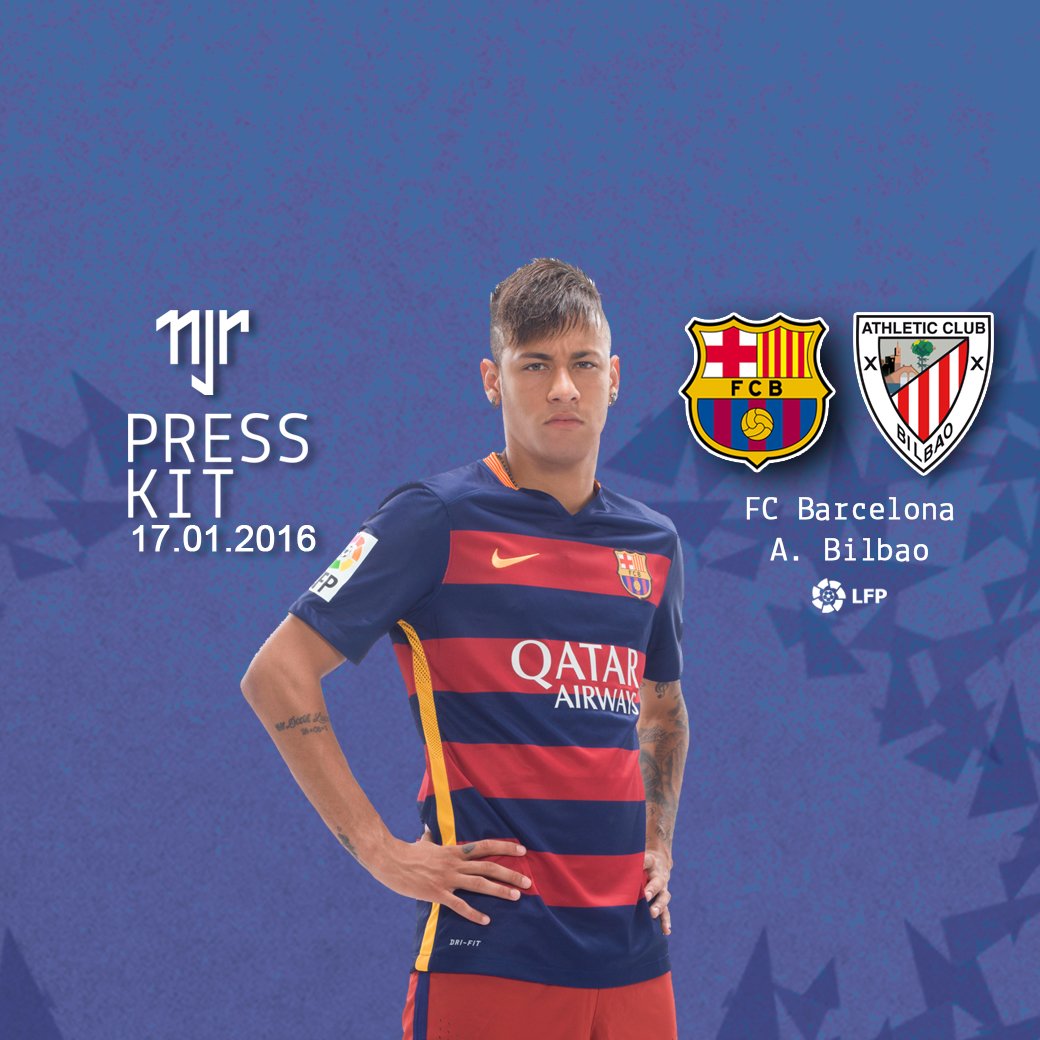 NeymarJrSite's tweet photo. Press Kit @neymarjr
@FCBarcelona x @AthleticClub - @LaLiga 
https://t.co/losm6RvtEm
#neymar #NeymarJrSiteOficial . https://t.co/2ZjW6zUwOU