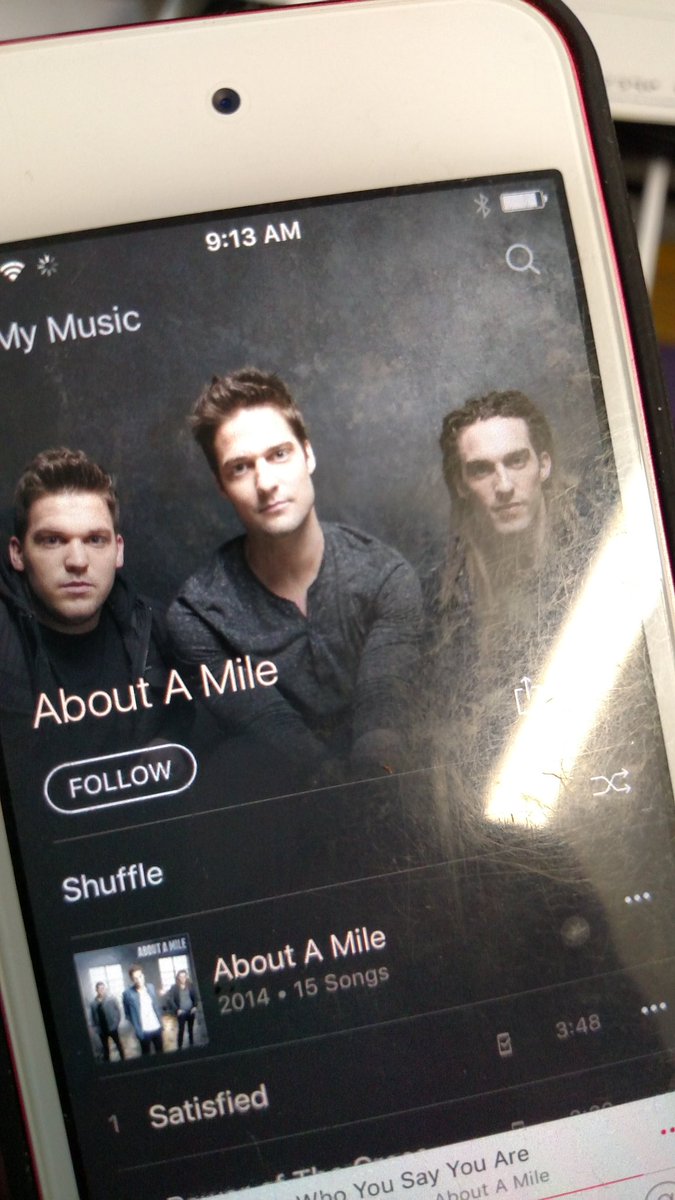 MargaretMessler's tweet photo. Haven't listened in a while & wondering what @AboutAMile is up to these days #winterjam2015 https://t.co/Q3iOeDzHGD