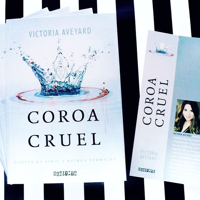 AveyardBR's tweet photo. Quem aí já comprou o seu Coroa Cruel?! Corre que dia 12/02 lança Espada de Vidro e todos os livros vem com marcador! https://t.co/HYTKFEiw8R