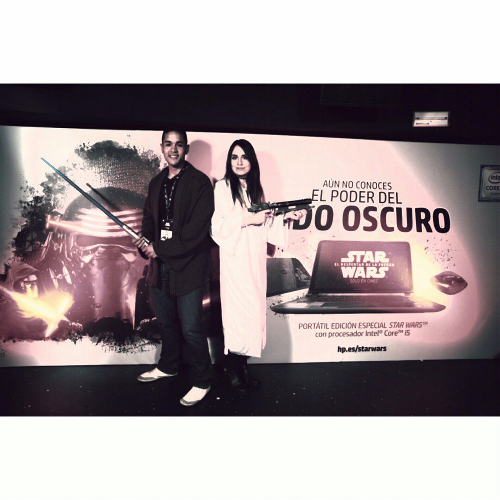 Claudiaadf's tweet photo. @HPEspana #AwakenYourForce #HPLounge https://t.co/rQup41SGKf