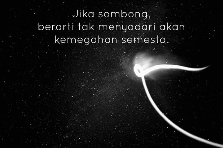 Salam #mejuah-juah . Semoga kita menyadari bahwa tidak ada yang pantas untuk disombongkan.