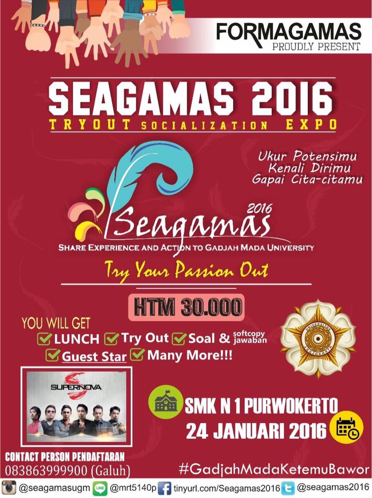 Udah ada tiketnya? Ayok jangan samoe kehabisan yaa