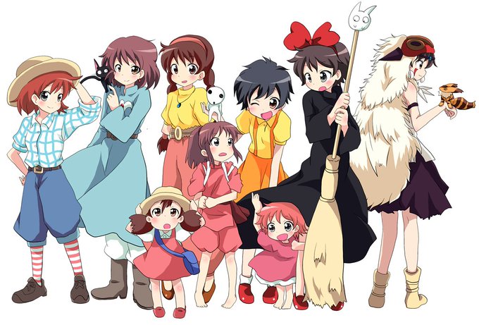 ジブリヒロインのtwitterイラスト検索結果 古い順 ジブリヒロインのtwitterイラスト検索結果 古い順
