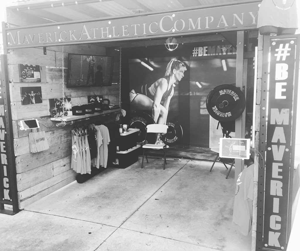 bemaverickfit's tweet photo. Loving the new booth set up we brought to @thewodapalooza imagine what we can do for you! #BeMaverick #WZAMiami https://t.co/QOoQ2vQ3bV