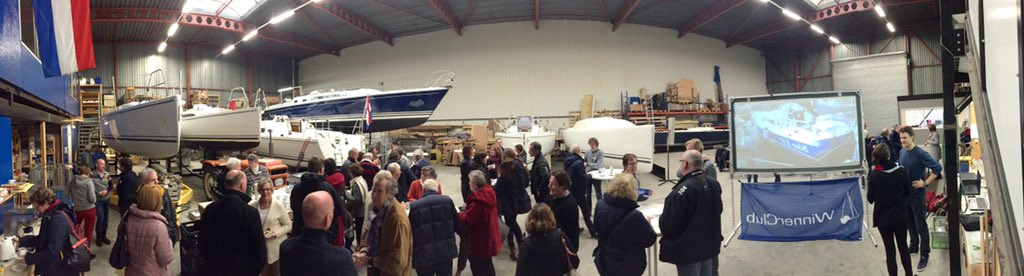WinnerYachts's tweet photo. The House Warming and WinnerClub where a great success! With special thanks to MoreMarine for the terrific cake. https://t.co/DtRDySbMXO