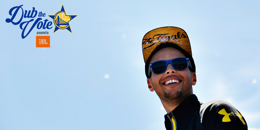 warriors's tweet photo. RT to #NBAVOTE for Stephen Curry ⭐ #DubTheVote https://t.co/v7T03DowaK