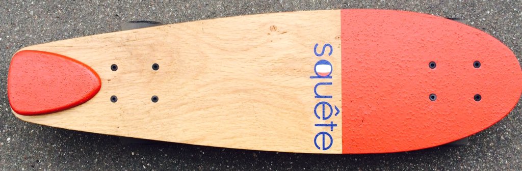 gregtournon's tweet photo. Test https://t.co/sMz86gWmwl #Squête #skate 100% made in France @SqueteFrance très belle #board top pour cruiser ! https://t.co/iaDYrGxmfx