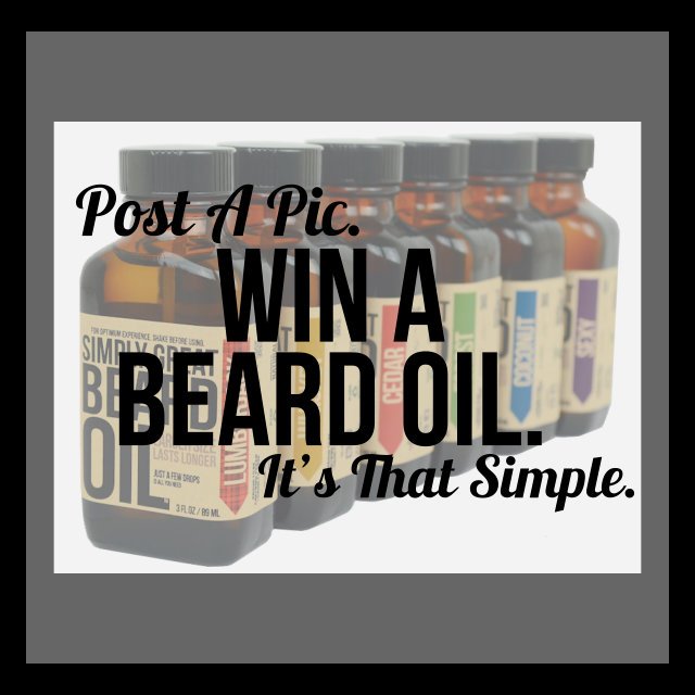 SGBeardOil's tweet photo. Just post a pic of you or your @SGBeardOil & tag #SGBeardOil to win our #Contest on here FB or IG to win #BeardOil https://t.co/3RplK07Tjd