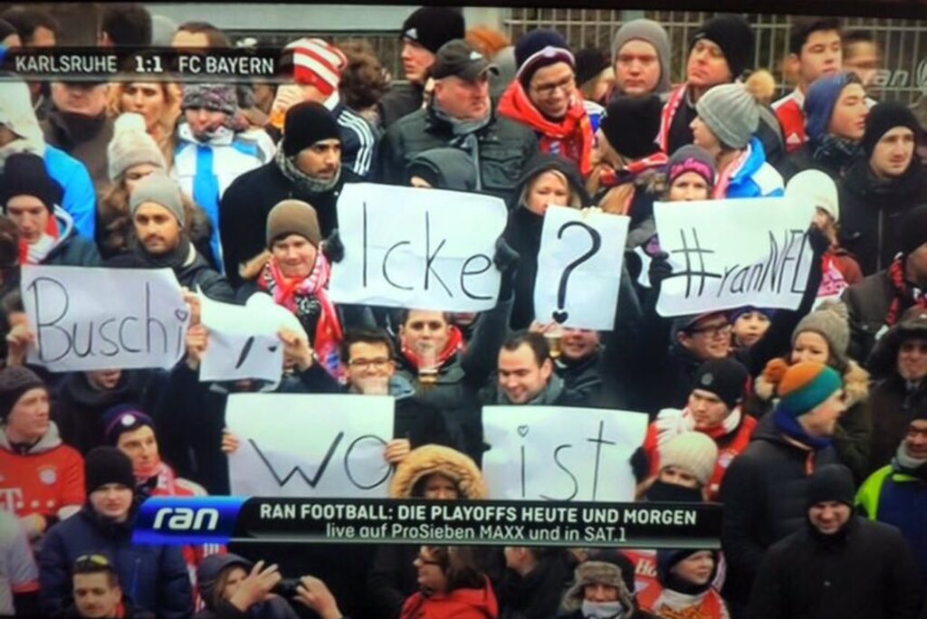 shig00ne's tweet photo. Gerade im TV gesehen #woisticke #ranNFL #kscfcb @Icke41 @FrankBuschmann https://t.co/bGn2zjEMnK