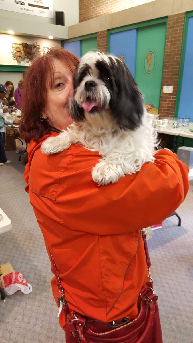 WtgStage's tweet photo. We hold the event every year &amp; we never know what to expect. Sure are glad this furry friend came to #WTGSale! https://t.co/1Pi8PvehPE
