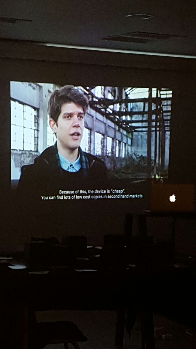fi_lor's tweet photo. Meanwhile, at #LowTechLabLondon2016 at @saatchi_gallery https://t.co/gUHV5eFKWz