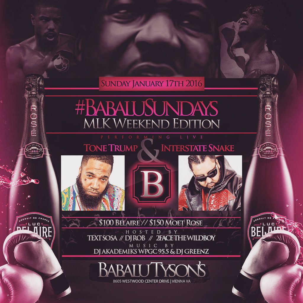 PentagonValley's tweet photo. @DMVLife1 @CelebrityVBlock #Creed's own #ToneTrump #TextSosa #DjRob 🔥🔥🔥Live @BabaluTysons https://t.co/XQfgOwpKYJ https://t.co/xwLgNYoaAP