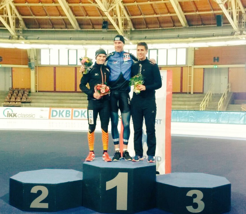 maly_felix's tweet photo. 2nd place after 500m&amp;5k. 
tomorrow 1500m&amp;10k. @desgDE 
#germanallroundch #desg #schaatsen #berlin https://t.co/d5UOt1fB3y
