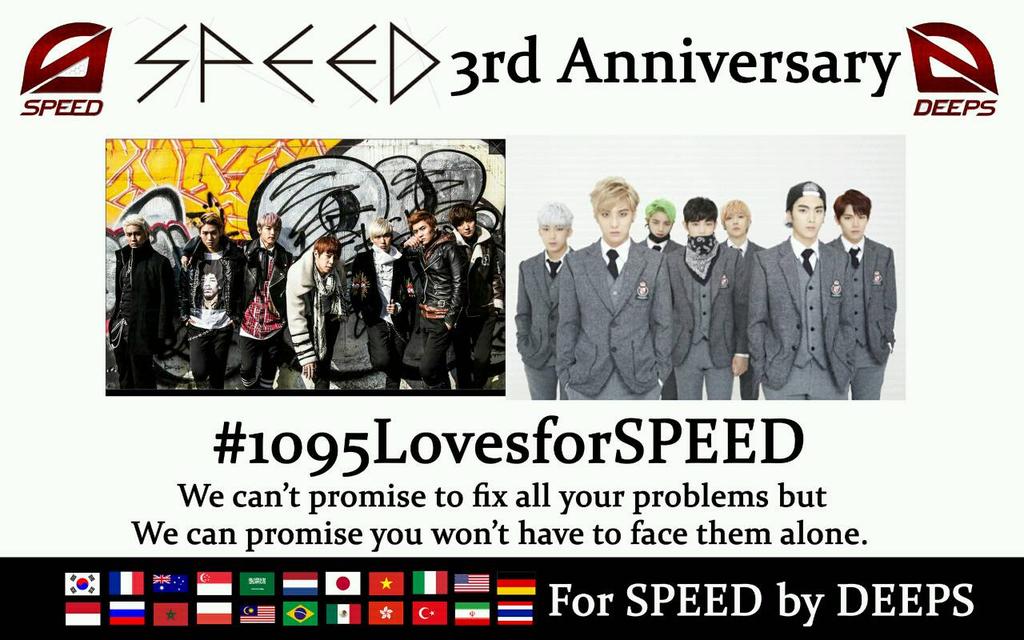 deepsproject's tweet photo. #1095LovesForSpeed @speedsjk
@speed_sm
@taeha4
@yoosung90
@SUPREME_0729
@togoo90
@officialmbkent
@speedjpofficial https://t.co/eZwymlWDER