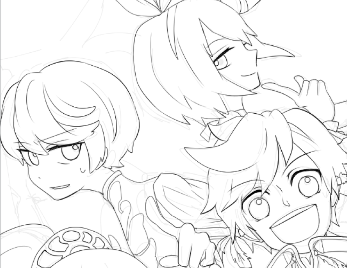 ミクエド描くとこの表情にしかならない 