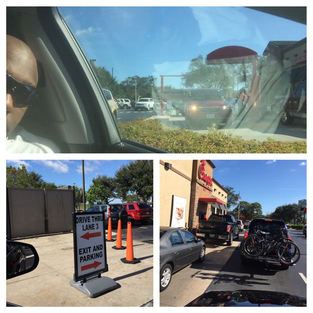 WarrenSapp's tweet photo. Chick-fili-A the new adventure!! #ThreeLanes https://t.co/SFdkkrUUW0