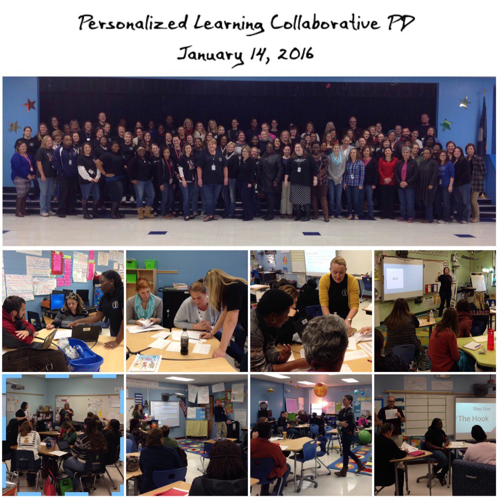 ErinAbner's tweet photo. Teachers leading one another with #PersonalizedLearning PD! @CCSDConnects @EducationSC #ccsdpl @klaclark #scedchat https://t.co/pVHXzjzVlv