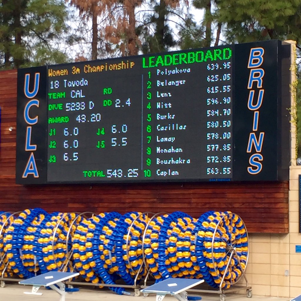 UCLASwimAndDive's tweet image. Bruins sweep the 3-meter final! #UCLA #GoBruins #3meter #diving @ucladiving @UCLAAthletics