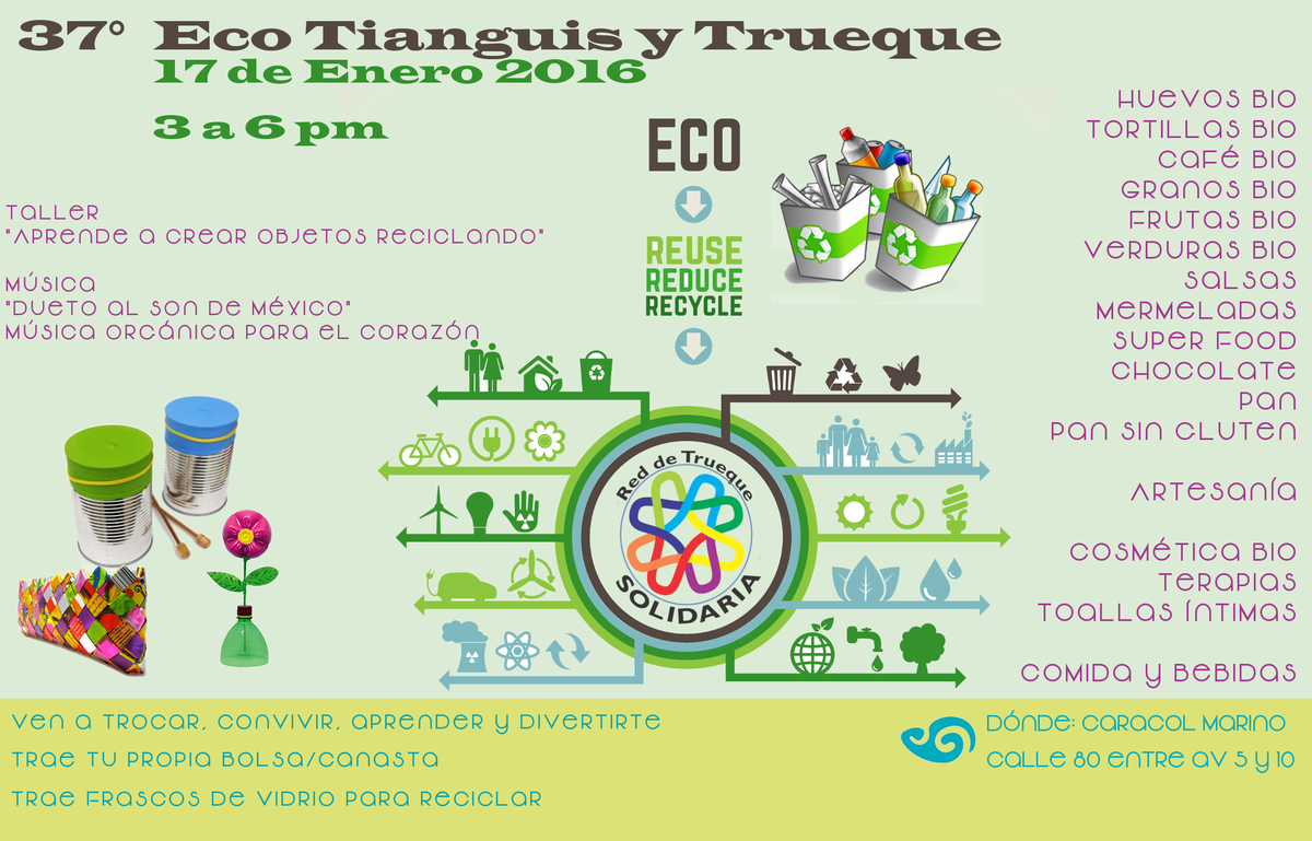 TransicionPlaya's tweet photo. @Playahit @wheretogoplaya @YOAMOPLAYARADIO @lapancarta @LaGacetaPlaya Mañana #trueque #economiaSolidaria #libre https://t.co/afSMjx0TkZ