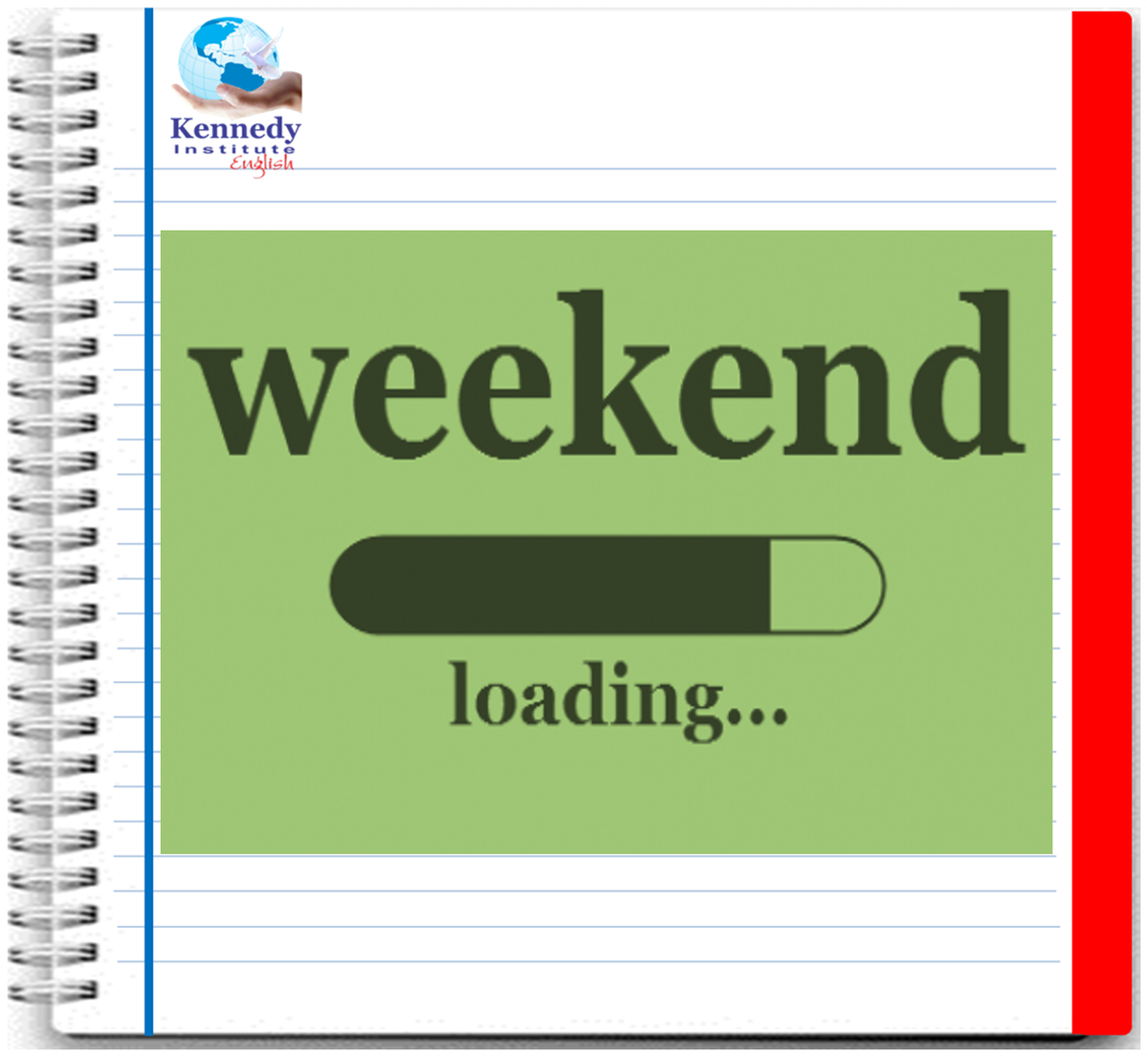 KennedyInstitut's tweet photo. ¡Este fin de semana recarga tus energías! https://t.co/fc7GgWpzAj