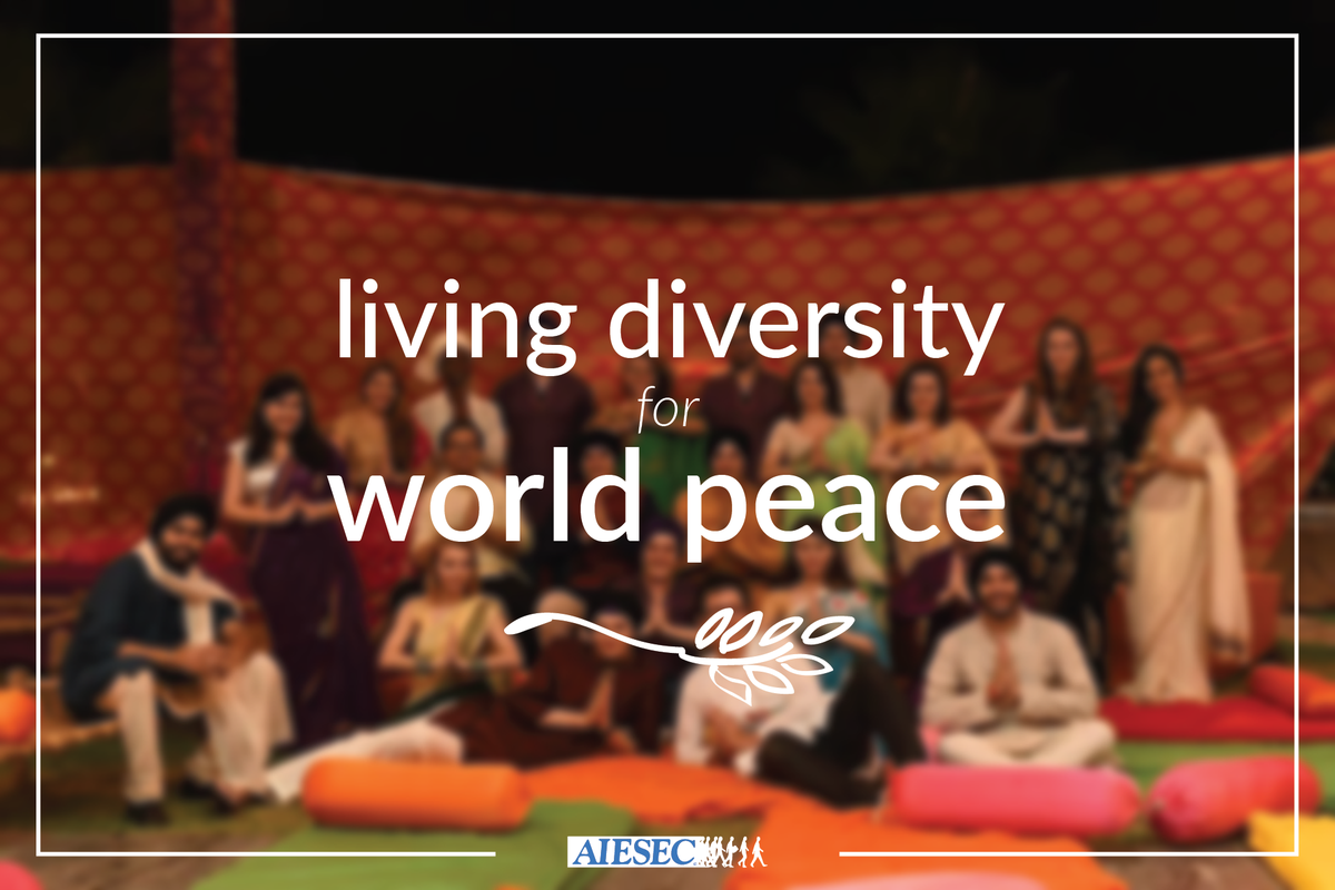 AIESECcanada's tweet photo. What if 2016 will be the year where the world can say 'It's okay to be different'?
#diversity #AIESECway #AIESECca https://t.co/CRTRVYi379