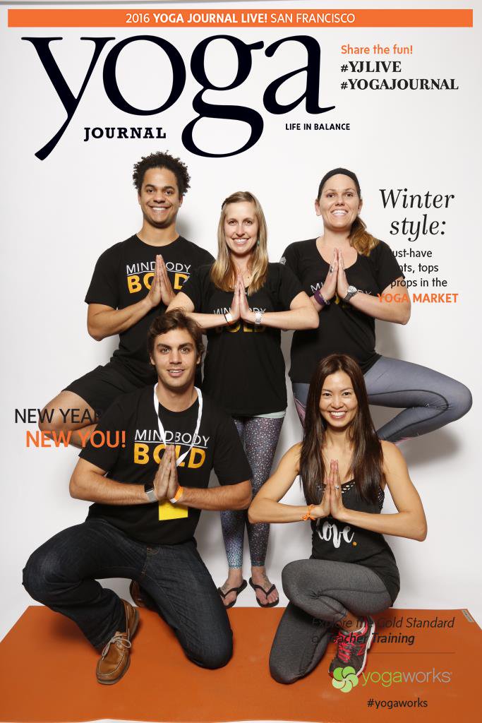 mindbody's tweet photo. Having fun at Yoga Journal San Francisco! #yjsf https://t.co/dmSX86viCX