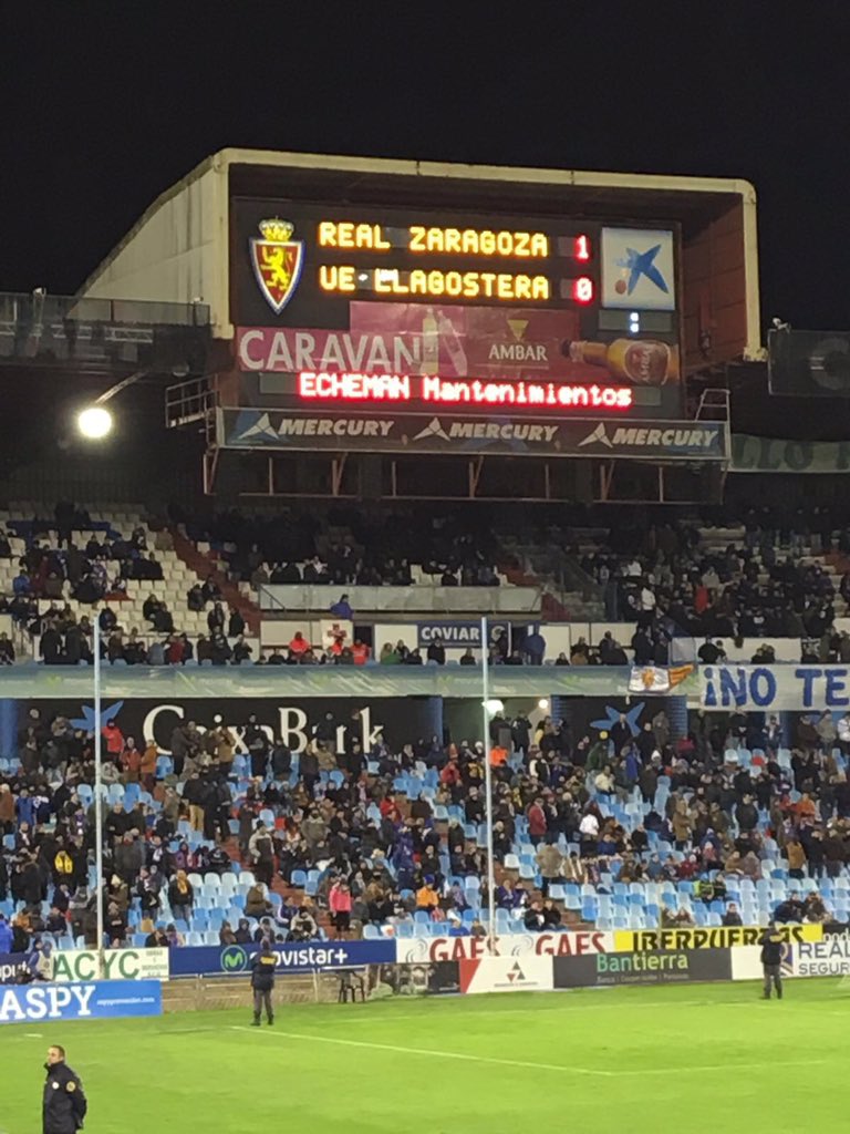 Echeman_SA's tweet photo. Encantados de la Victoria de nuestro @RealZaragoza en nuestro primer partido como patrocinadores!! #RZAvLLA https://t.co/IL3WRrZiVM