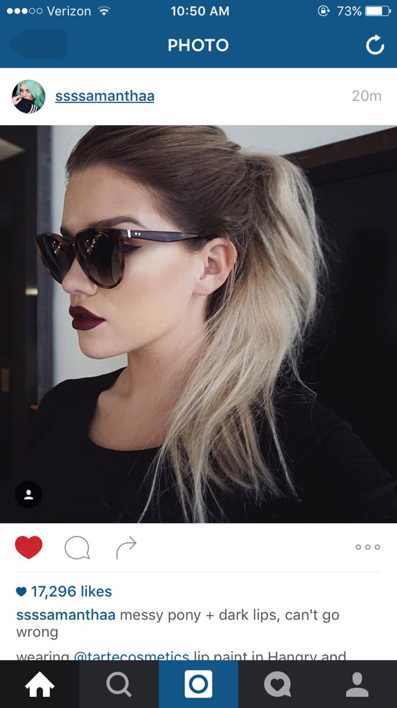 KaarissaLynn's tweet image. honestly @SsssamanthaaMUA&apos;s hair color is everything I want 😍😭 #BrokeProblems