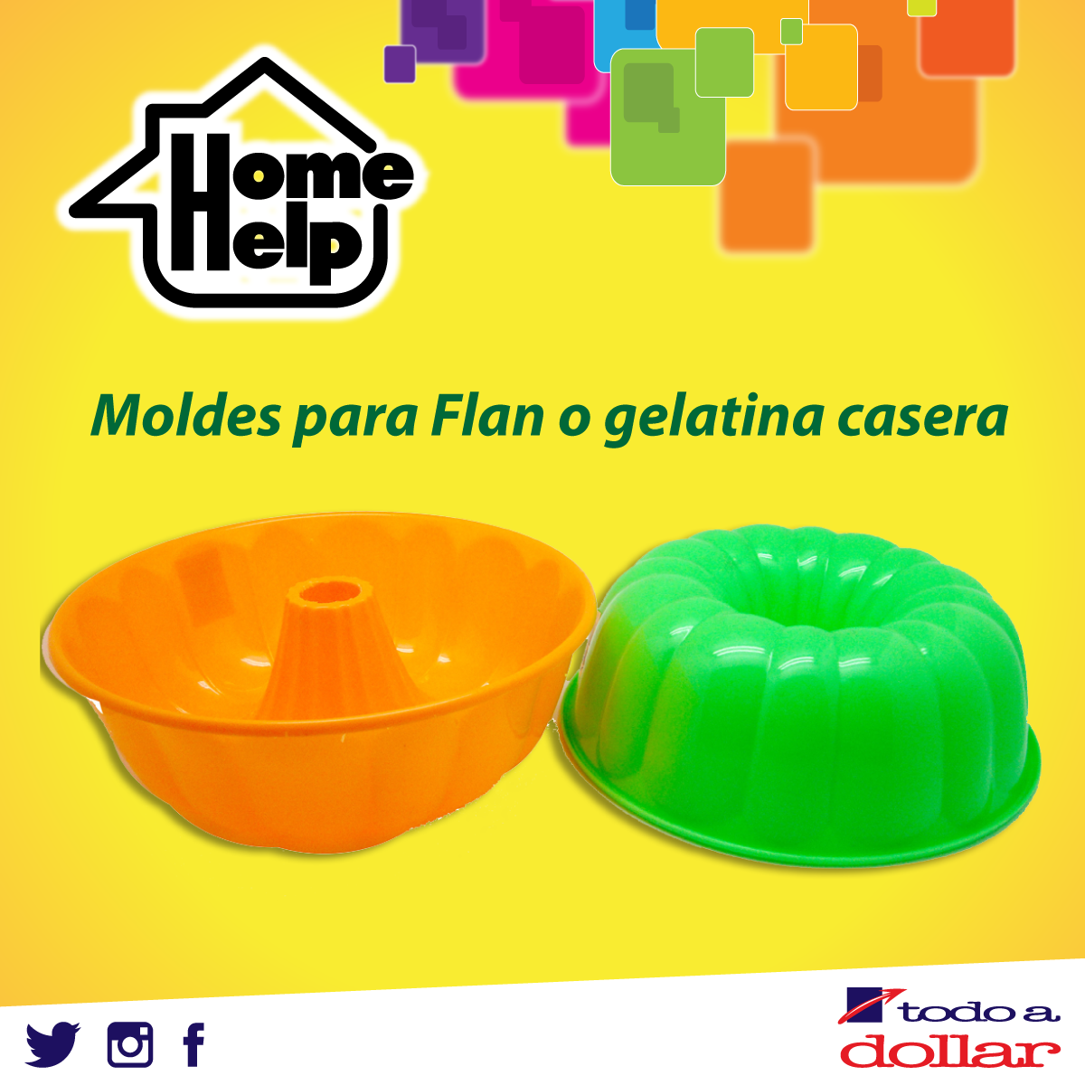 Todo a Dollar on X: Moldes para flan o gelatinas caseras. #cocina #molde   / X