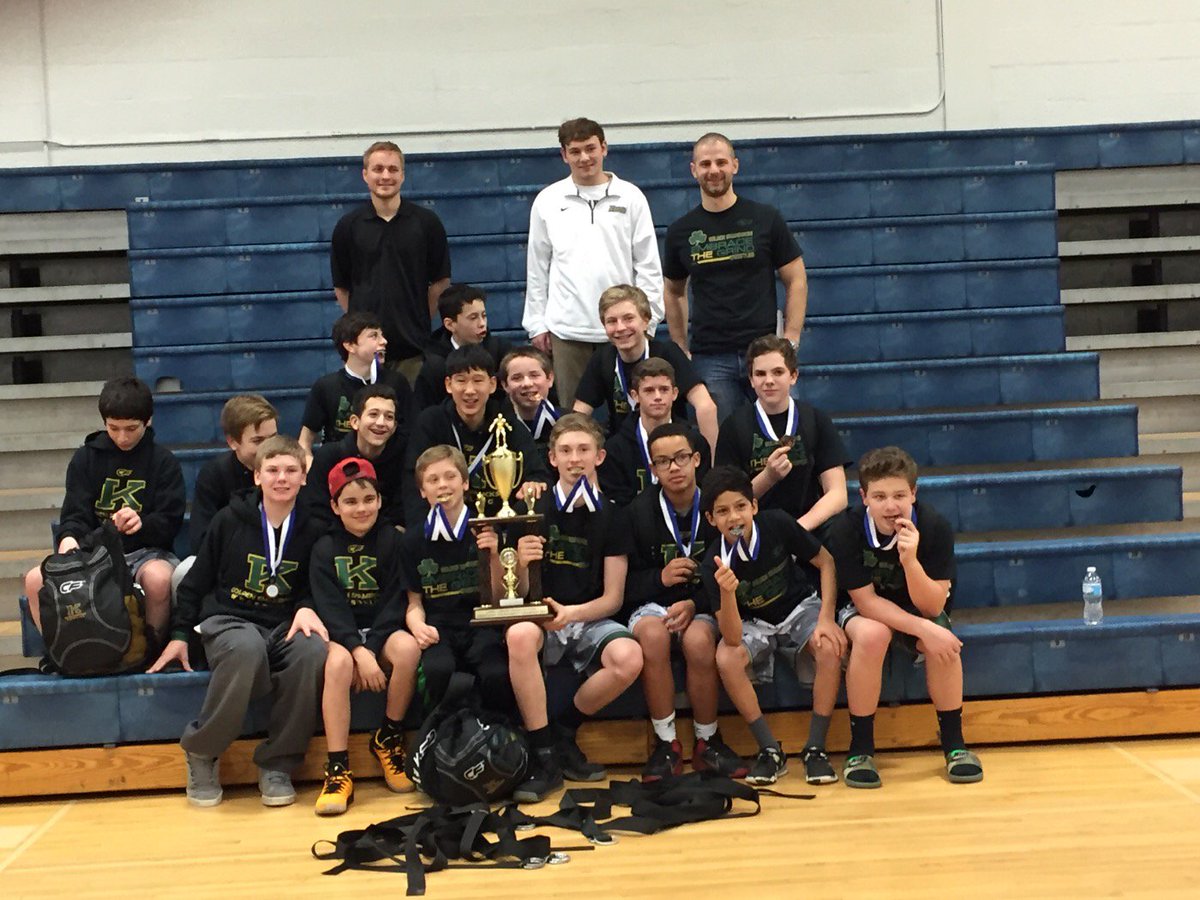 Big Shout out 2 our @KarrerMS wrestling TEAM 2016 Larry Larson wrestling Invitational Champs for 2016  ....#thatsbig