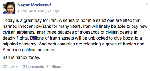 EuphratesTweet's tweet photo. As part of the #IranDeal, 7 Iranians &amp; 4 US prisoners released today, &amp; a number of sanctions lifted #progress #iran https://t.co/RdxxTyO2xZ