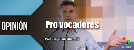 teleSURtv's tweet photo. #OPINIÓN por Jorge Luis Ubertalli  | Pro vocadores https://t.co/1gPMMhvuJK https://t.co/A6wbq5LKxg