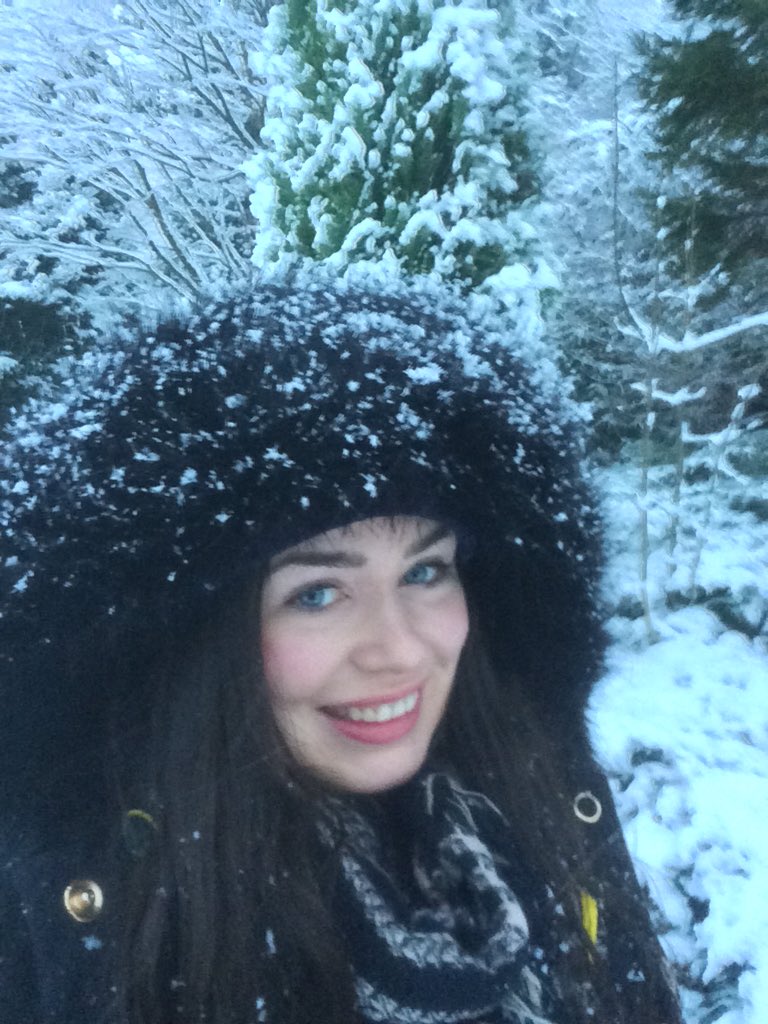 JournoForsyth's tweet photo. Snowy adventurers today woo ⛄️👣 #snowlamb ❄️🐑 #chillybum https://t.co/d20sFIVedk