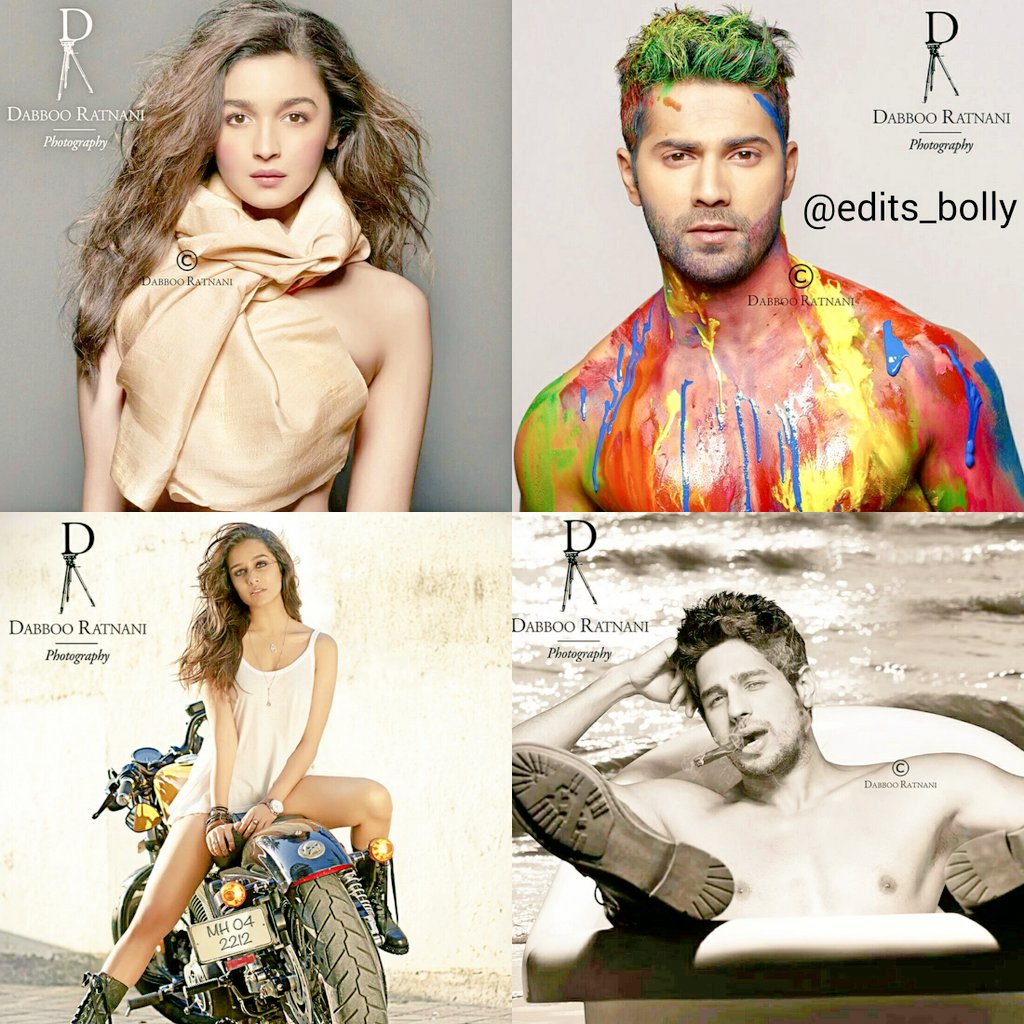 edits_bolly's tweet photo. @aliaa08 @Varun_dvn @ShraddhaKapoor and @S1dharthM https://t.co/6H3W9oPRNO