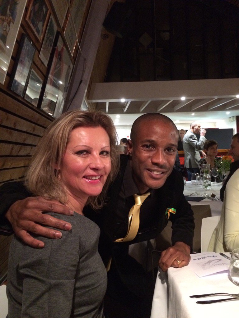 lvk68's tweet photo. Eten bij AAC Amsterdam om #greg2rio te steunen https://t.co/QJWXxPNFbj