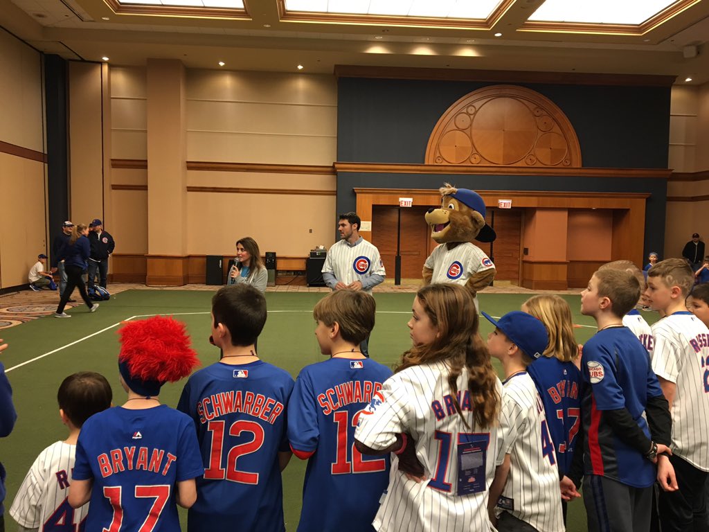 ClarktheCub's tweet image. Future Cubs in training! #CubsCon