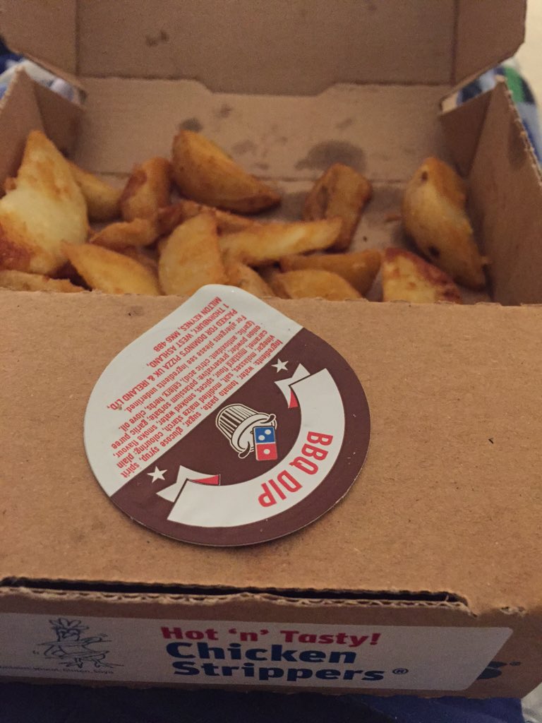 Joe Dalton (@joodooe) on Twitter photo Don't look like chicken strippers to me <a href="/Dominos_UK/">Domino's Pizza UK</a> ! Another fail from Streatham store! Don't look like chicken strippers to me <a href="/Dominos_UK/">Domino's Pizza UK</a> ! Another fail from Streatham store!