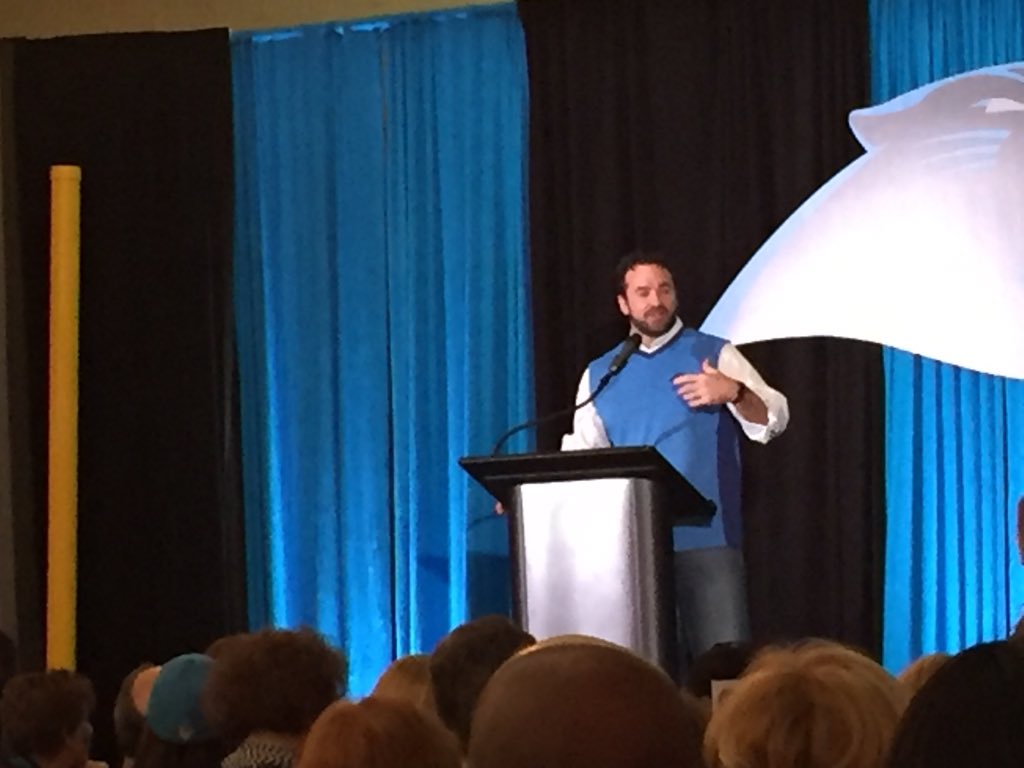 Loved listening to <a href="/SaturdayJeff/">Jeff Saturday</a> predict a <a href="/Panthers/">Carolina Panthers</a> win yesterday <a href="/HoodHargett/">Hood Hargett</a> breakfast! #KeepPounding #CLT