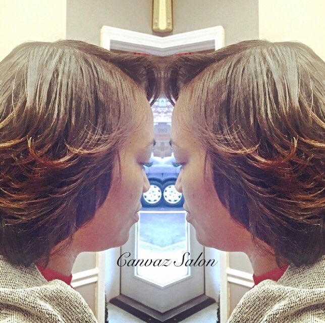 CanvazSalon's tweet photo. Relaxer, cut, and style #bowlinggreenky #canvazsalonandspa ✂️ https://t.co/0KZDvwUEPI