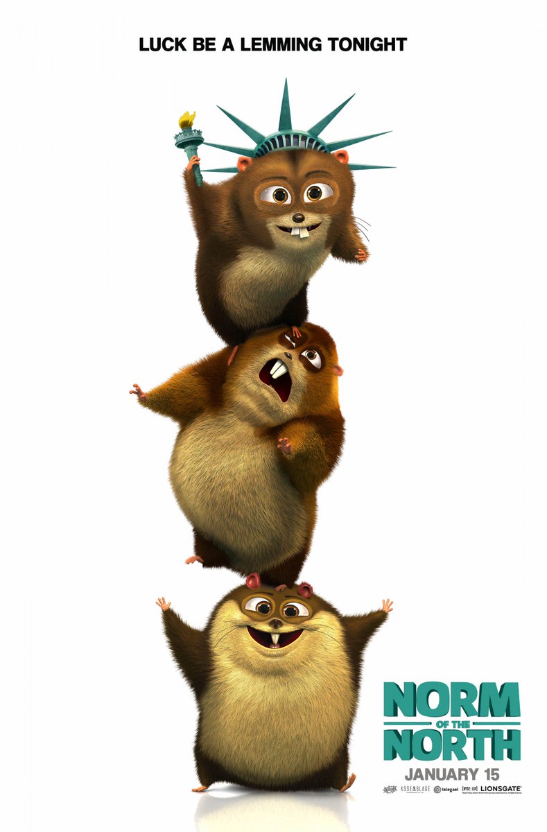 CinemaPoster_'s tweet photo. #NormOfTheNorth (2016). https://t.co/lUcrCyBBKq