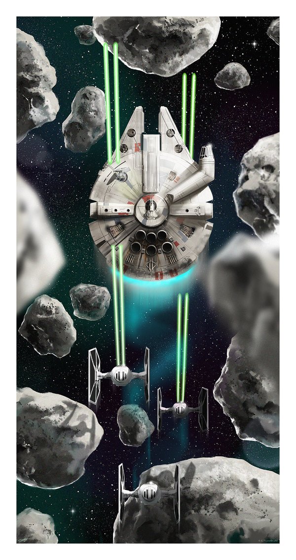 CinemaPoster_'s tweet photo. #StarWars: #TheForceAwakens (2015) por @andy_fairhurst. https://t.co/AFDZ0DtXSQ