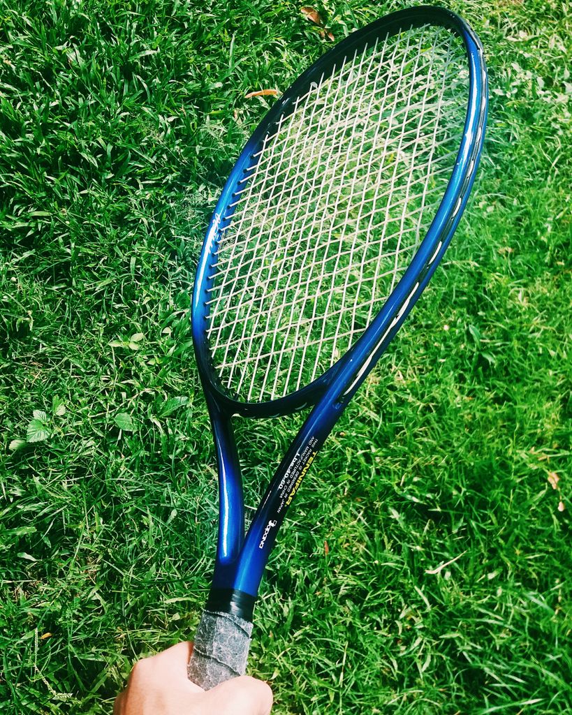 jaredKCM's tweet photo. I'm into sports this morning πͺ #BackyardTennis https://t.co/vC0UdwXkNZ