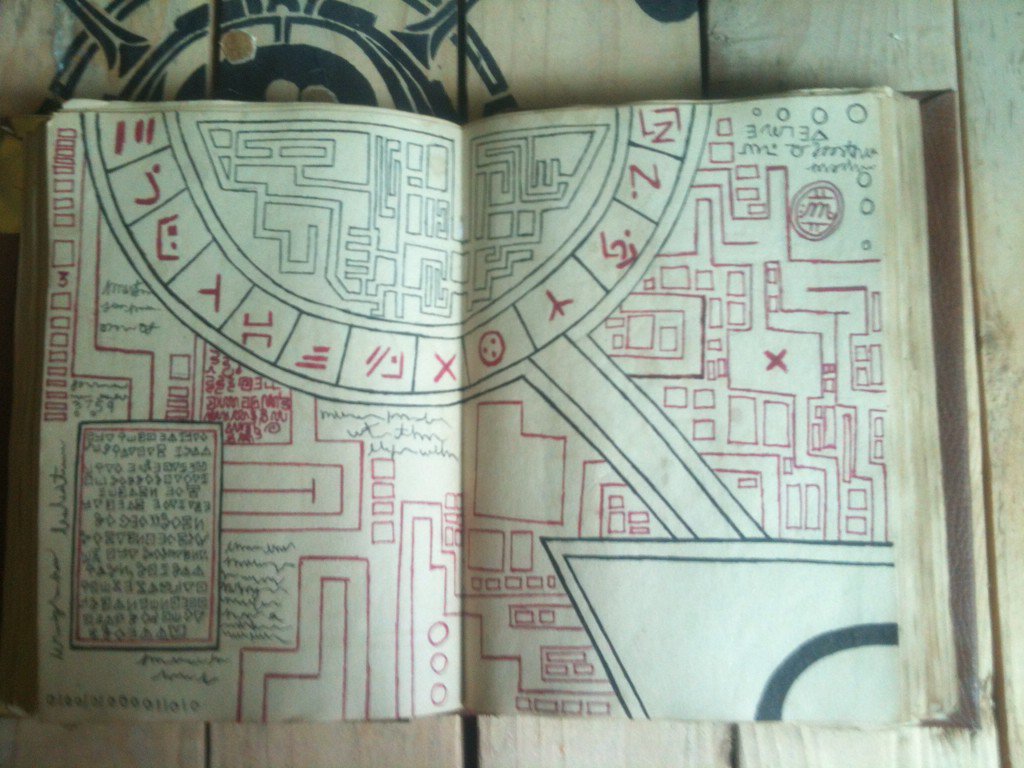 b9night's tweet photo. #GravityFalls the pages took hours to stain https://t.co/4IeTMVB9G6
